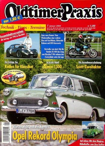 Deckblatt Oldtimer Praxis (01/2004)